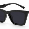 desiny black cats eye ladies sunglasses prada inspired