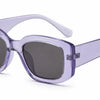 purple frame ladies stylish sunglasses