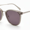 grey and silver cats eye polarised ladies sunglasses