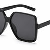 black over sized ladies sunglasses