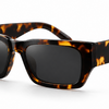 Sunglasses with tortoiseshell small frame