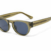 Brooklyn lightweight round sunglasses with polarised lenses
