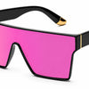 Flat top pink mirror sunnies two svge