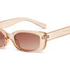 isla small cat eye champagne sunglasses