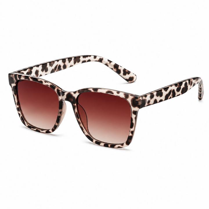stylish ladies leopard print sunglasses