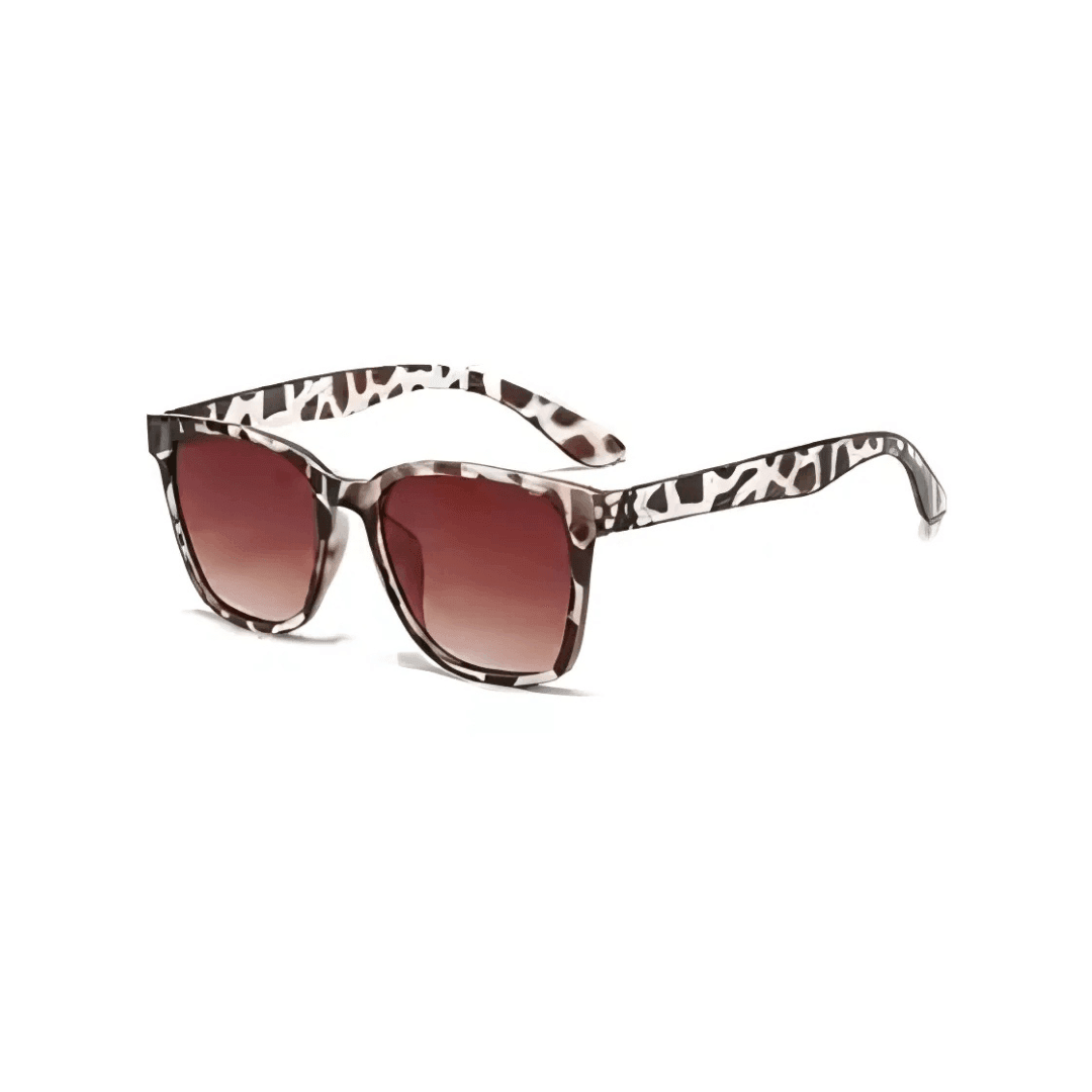 Ariah Oversized Leopard Sunglasses – women’s bold leopard print frames