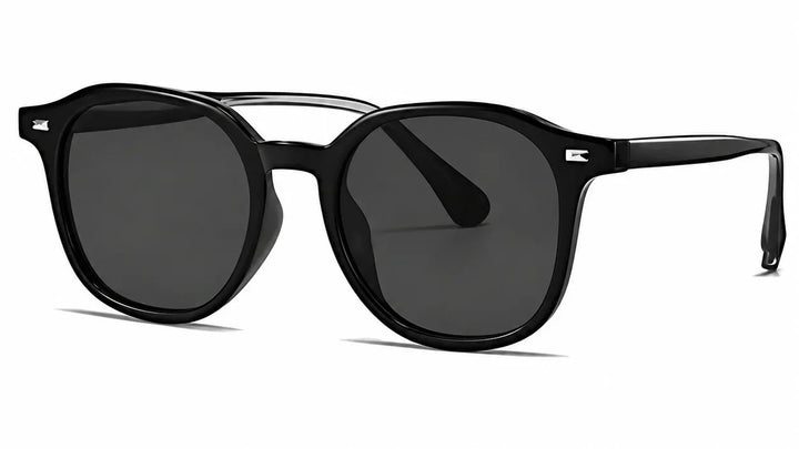 black round stylish ladies sunglasses