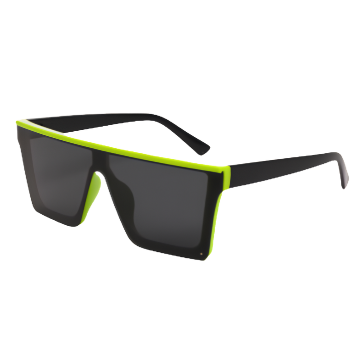 Blake bold trim flat top sunglasses