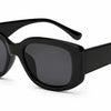 stylish small frame black molly sunglasses