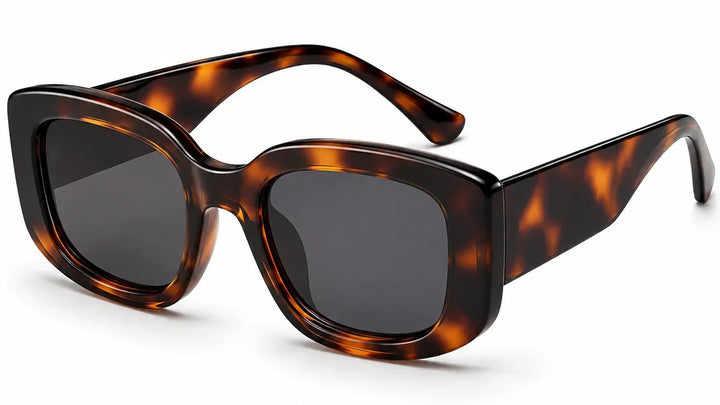 Tortoiseshell sunglasses with stylish frame