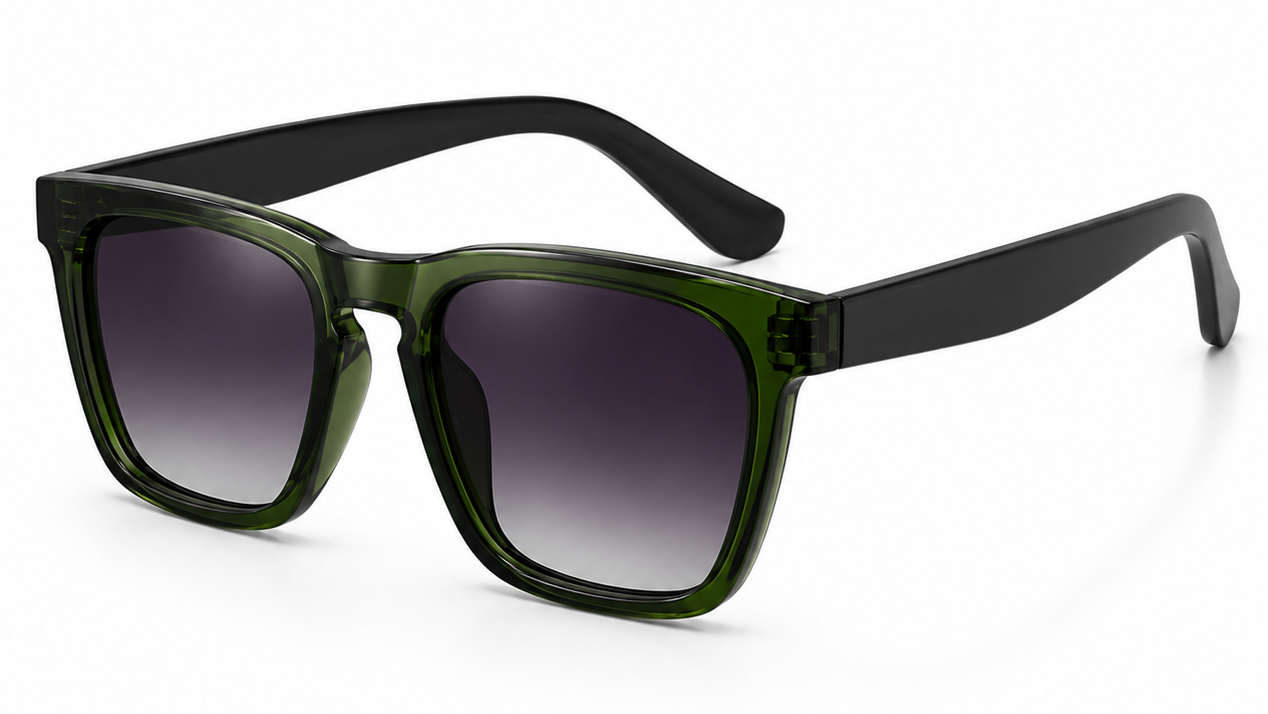 stylish pippa green polarised sunglasses