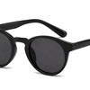 polarised black sunglasses with round frame
