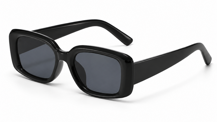 black modern ladies sunglasses