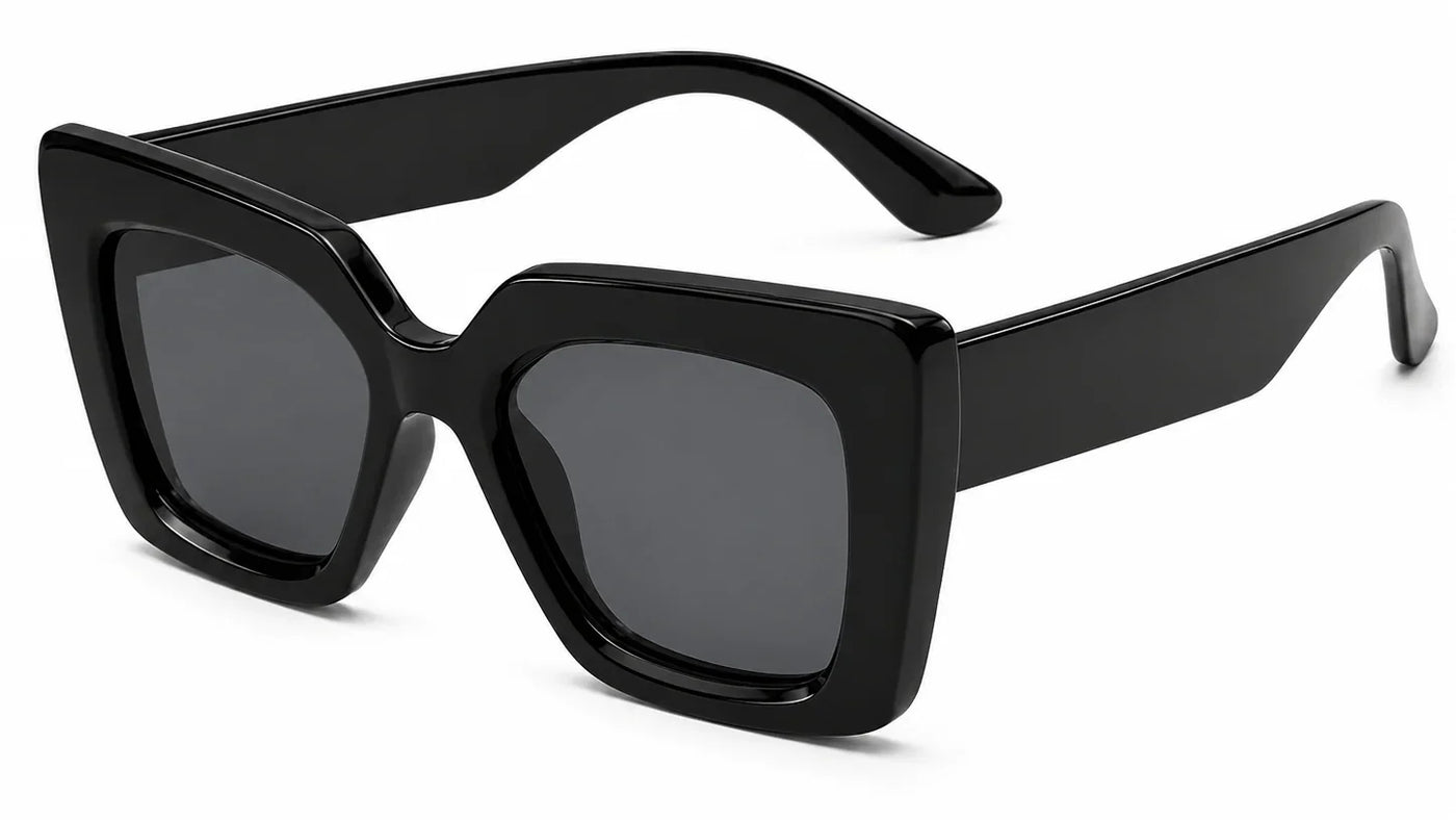 Zara Square Sunglasses | Retro-Chic Style