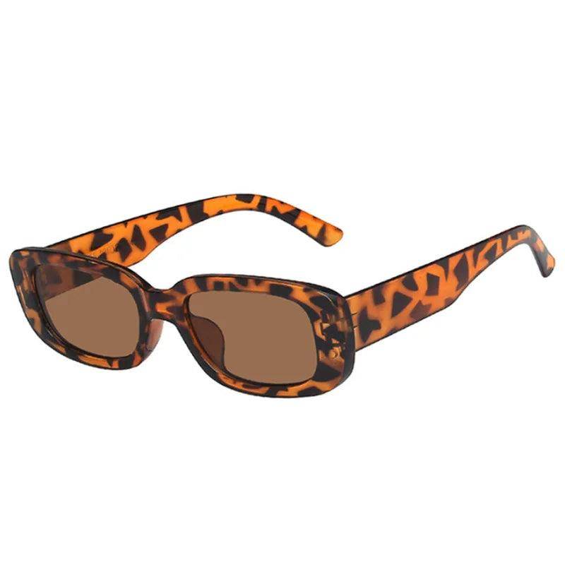 Women’s retro small-frame rectangle sunglasses