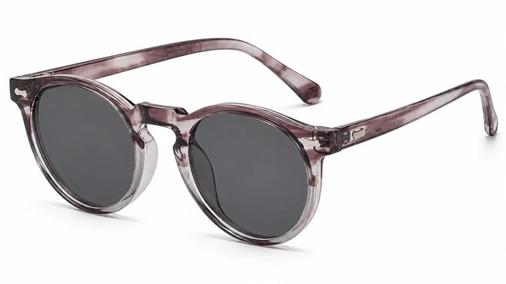 smoke grey modern polarised sunglasses