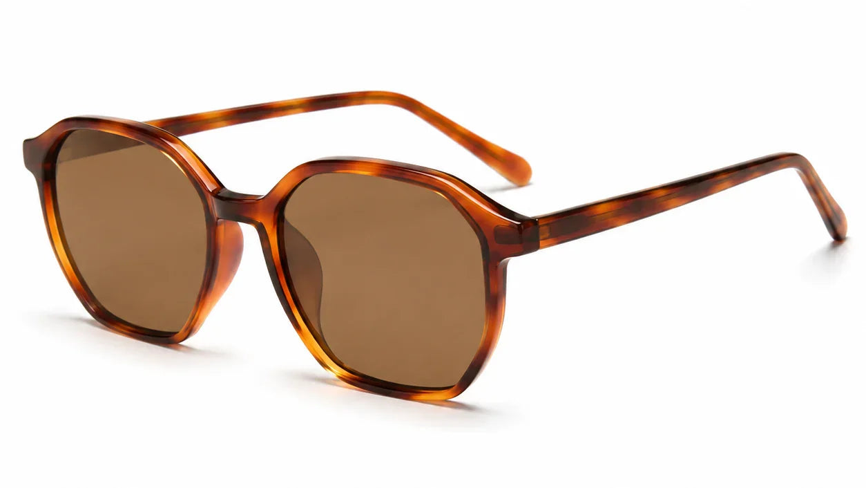 Parker lightweight geometric sunglasses for everyday style