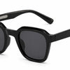 Quinn black geometric sunglasses for women