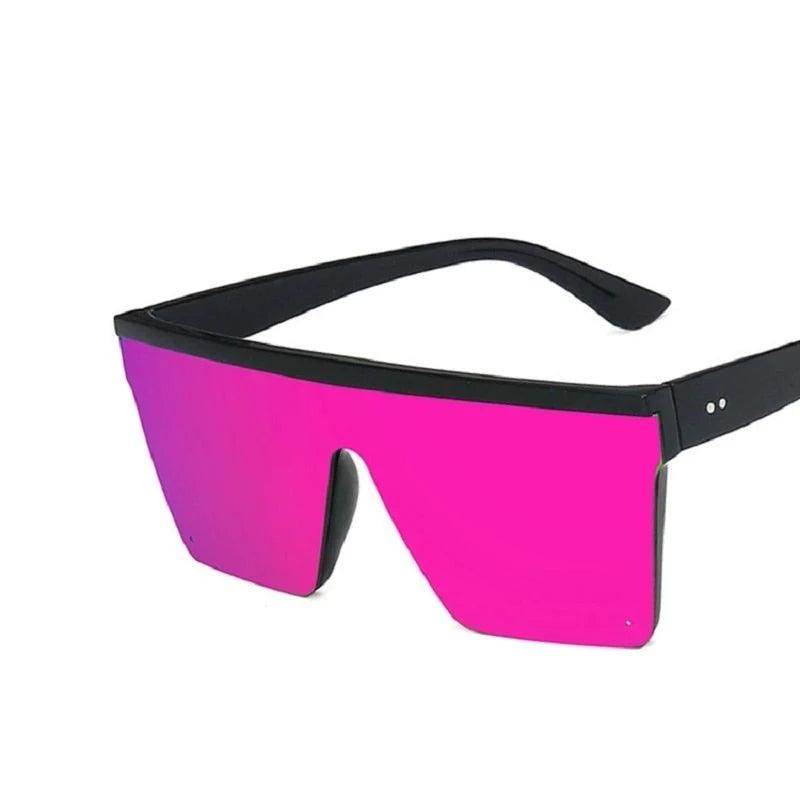 Women’s colourful oversized square sunglasses